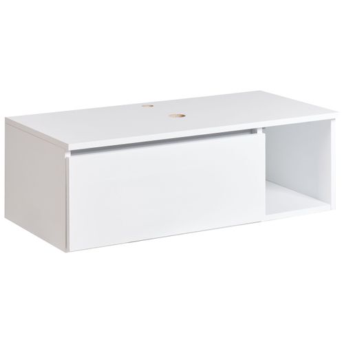 Meuble Lavabo Mural Rupanco 80 Cm Blanc