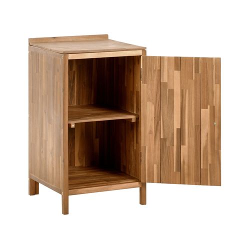 Meuble De Cuisine D'extérieur Venosa Acacia 50 Cm 50 Cm Marron
