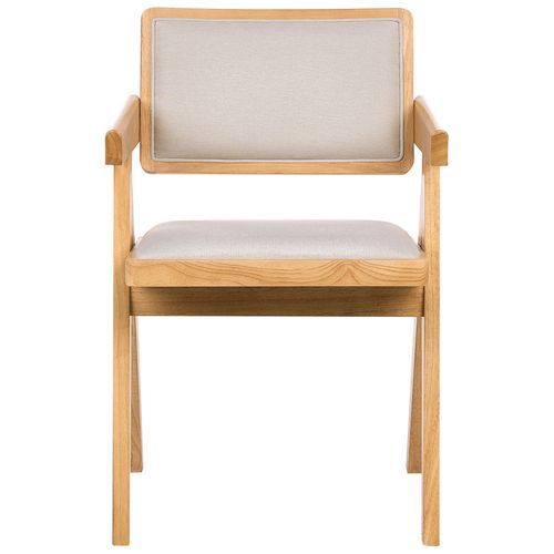 Lot De 2 Chaises De Salle à Manger Carmody Bois Marron Clair