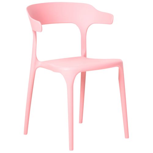 Lot De 4 Chaises De Jardin Gubbio Rose