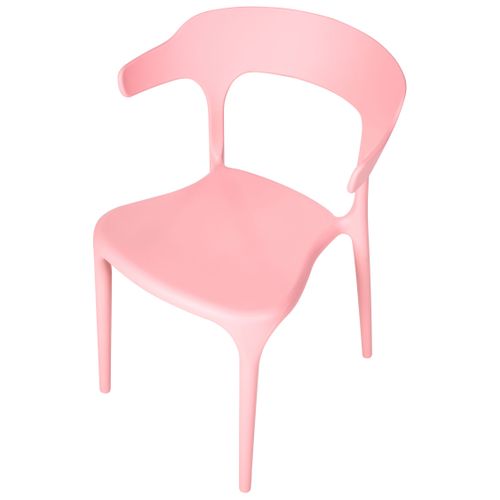 Lot De 4 Chaises De Jardin Gubbio Rose