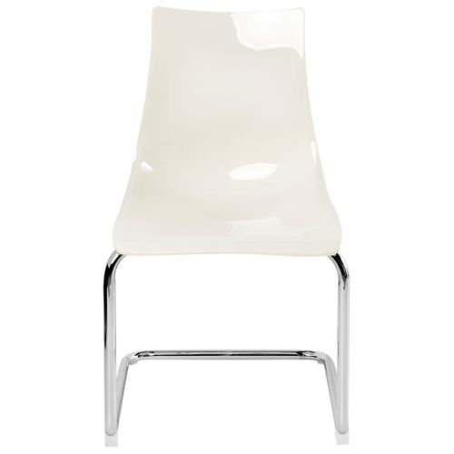 Lot De 2 Chaises De Salle à Manger Marshall Blanc Cassé