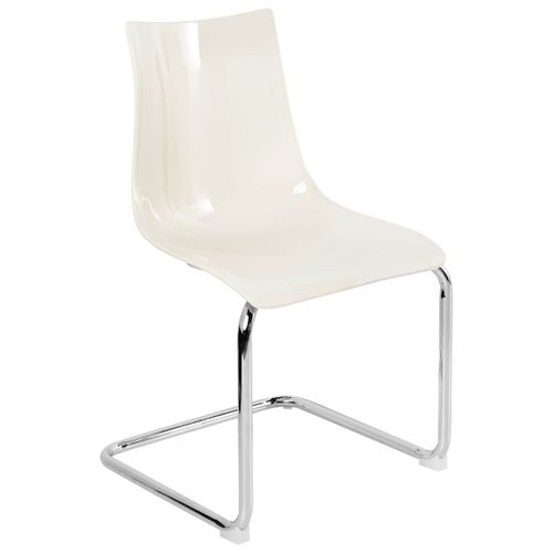 Lot De 2 Chaises De Salle à Manger Marshall Blanc Cassé