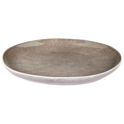 Lot De 8 Assiettes à Dessert Costmary Grès Gris