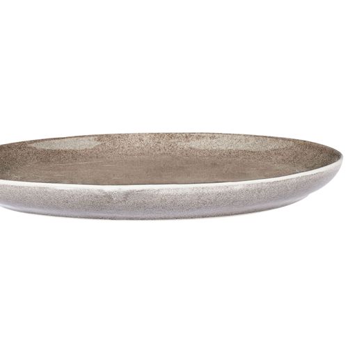 Lot De 8 Assiettes à Dessert Costmary Grès Gris