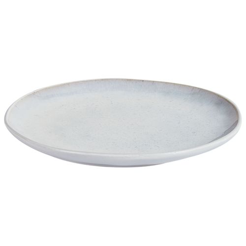 Lot De 8 Assiettes à Dessert Sesame Grès Gris Clair