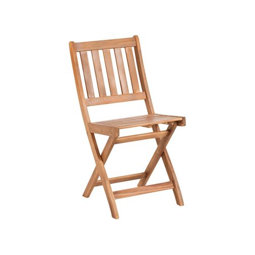 Ensemble Pour Bistro Pliant Febbio Bois D'acacia Certifié Marron