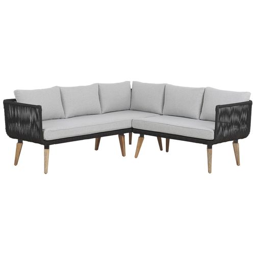 Ensemble De Housses De Coussins D'extérieur Alcamo Gris