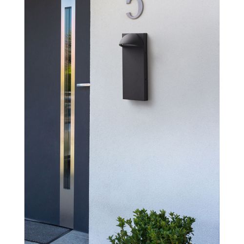 Lampe Murale LED Pour L'extérieur Sajur Noir