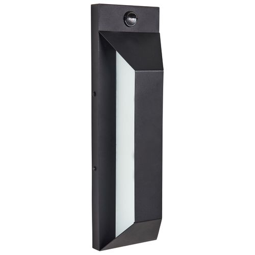 Lampe Murale LED Pour L'extérieur Mawza Avec Détecteur De Mouvement Noir