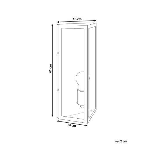 Lampe Murale Pour L'extérieur Pactolus Noir