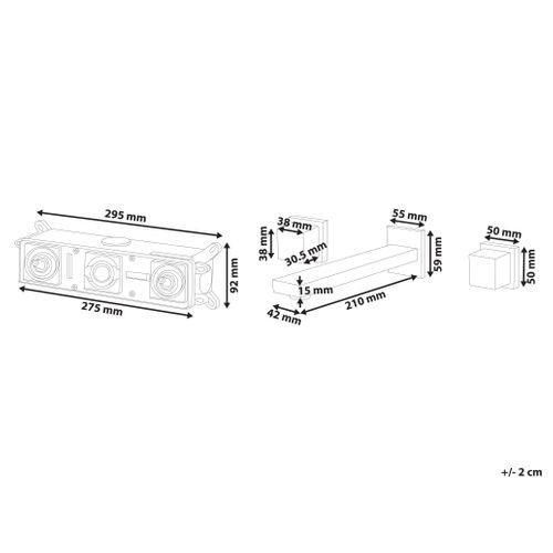 Robinet De Lavabo Mural Pailon Laiton Noir