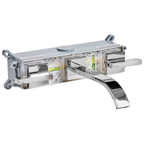 Robinet De Lavabo Mural Berraco Laiton Argenté