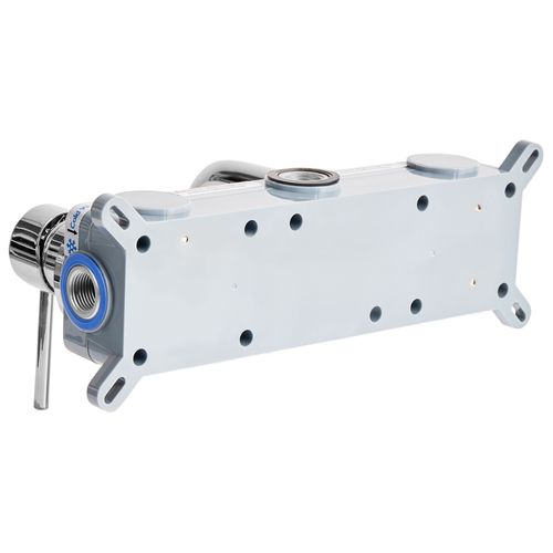 Robinet De Douche Mural Javira Argenté