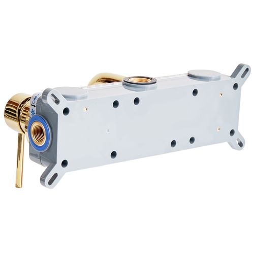 Robinet De Douche Mural Javira Doré