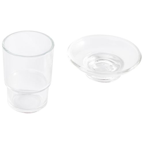 Lot De 6 Pièces De Quincaillerie Pour Salle De Bain Zaruma Avec Porte-serviettes Et Crochets Argenté