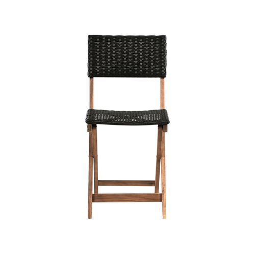 Ensemble Pour Bistro Rivarotta Acacia Marron/noir