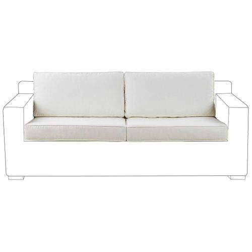 Ensemble De Housses De Coussins D'extérieur Ardea Blanc