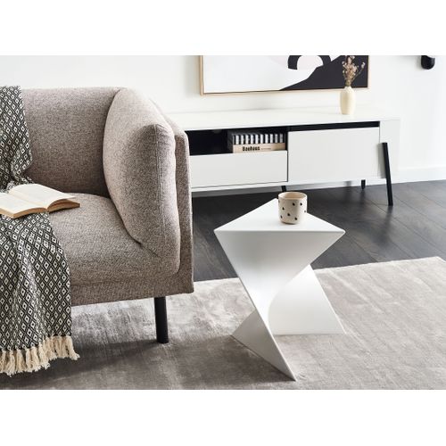 Bout de canapé Pecos Blanc