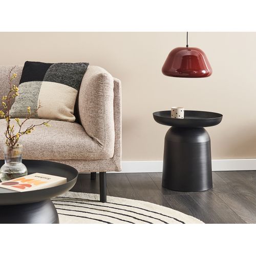 Bout de canapé Torrens Métal Noir