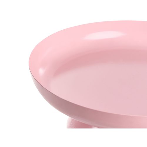 Bout de canapé Torrens Métal Rose Pastel