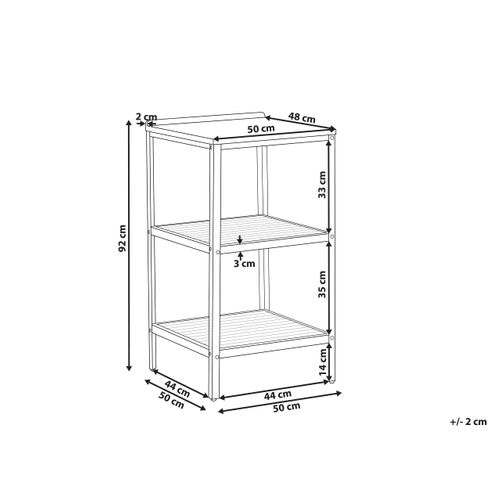 Ilot De Cuisine Extérieure Ivrea Bois D'acacia Certifié Marron