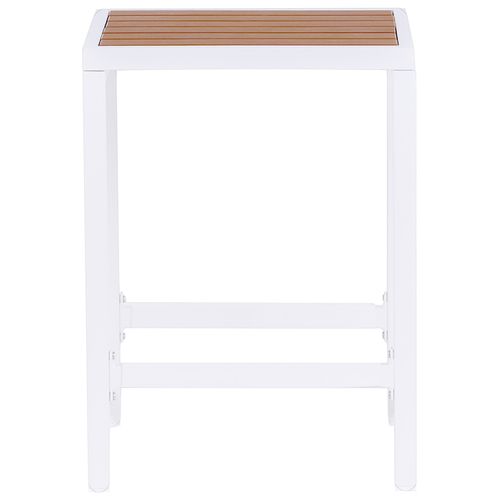 Chaise De Jardin Avetrana Métal Marron/blanc