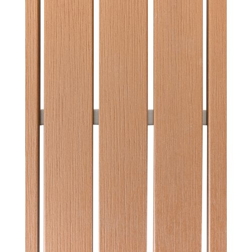 Chaise De Jardin Avetrana Métal Marron/blanc