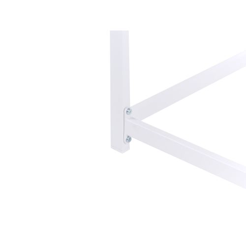 Table De Bar De Jardin Avetrana 150 Cm 50 Cm Marron/blanc