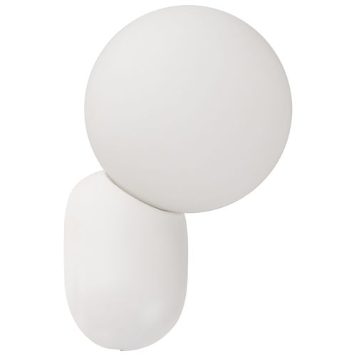Lot De 2 Lampes Murales Helme Blanc