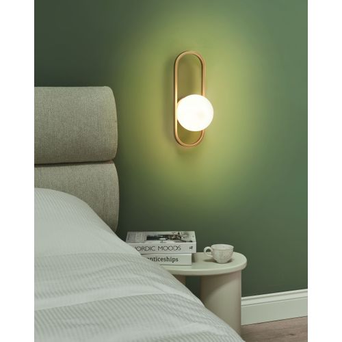 Lampe Murale Vardi Métal Doré