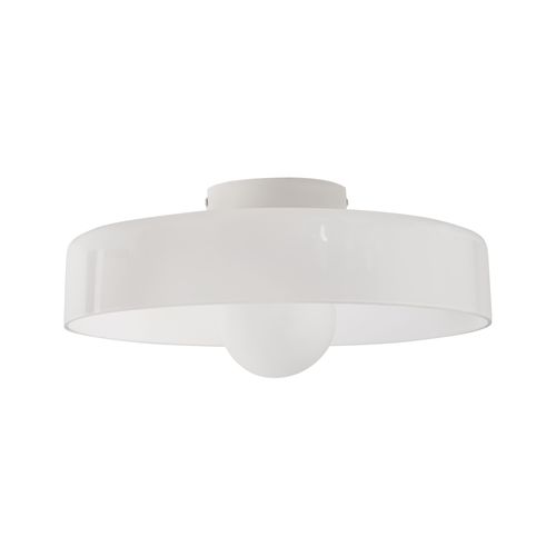 Plafonnier Luguse Verre Blanc