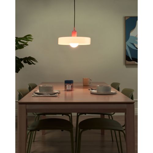 Lampe Suspension Paala Verre Blanc