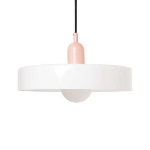 Lampe Suspension Paala Verre Blanc