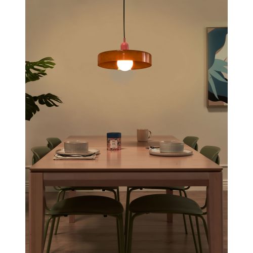 Lampe Suspension Paala Verre Vert Olive