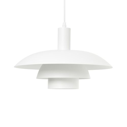 Lampe Suspension Hilba Métal Blanc