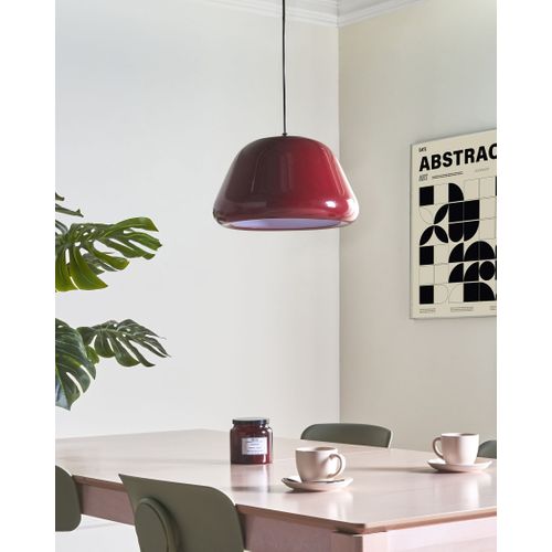 Lampe Suspension Joku Métal Rouge