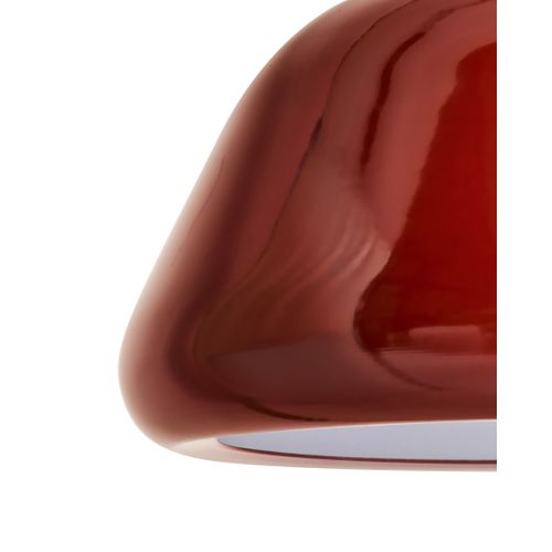 Lampe Suspension Joku Métal Rouge