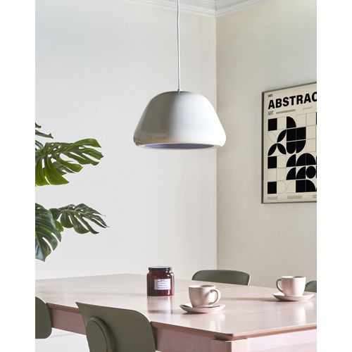 Lampe Suspension Joku Métal Beige Clair
