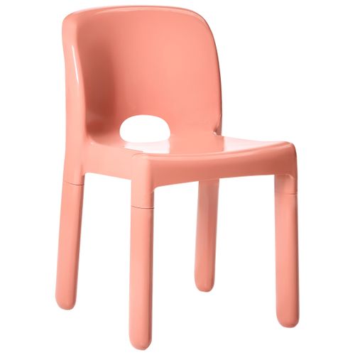 Lot De 4 Chaises De Jardin Betim Corail