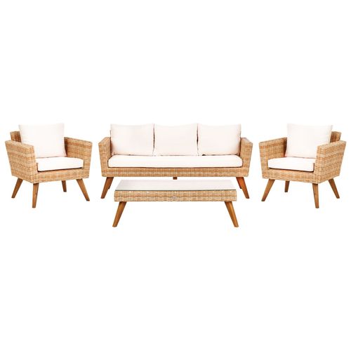 Ensemble De Housses De Coussins D'extérieur Vittoria XL Blanc Cassé