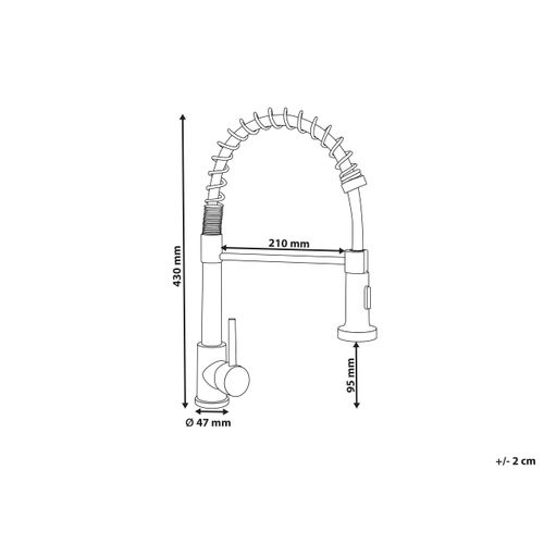 Robinet De Cuisine à Ressort Maihue Noir
