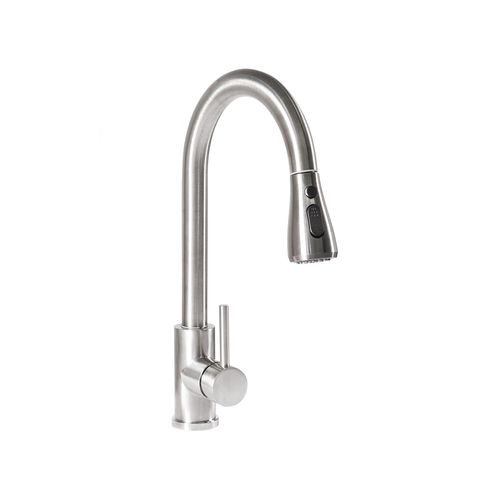 Robinet De Cuisine à Tirette Paimun Argenté