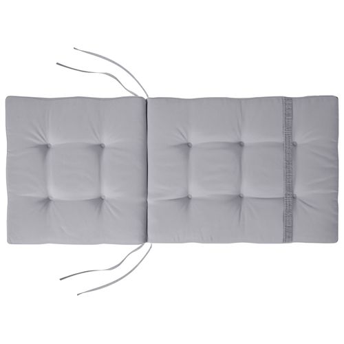 Lot De 8 Coussins De Jardin Maui Premium Gris Clair