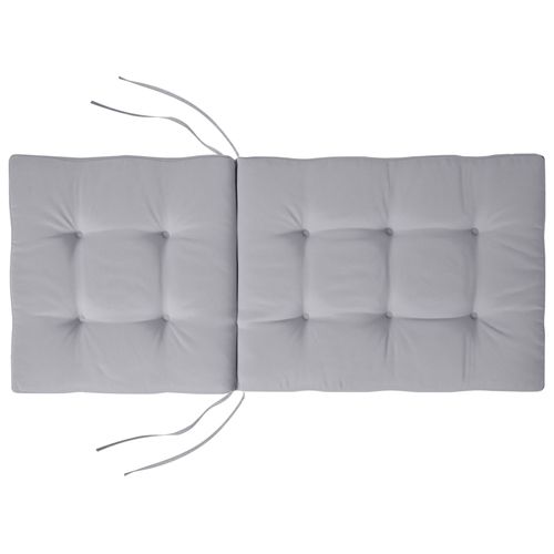 Lot De 8 Coussins De Jardin Maui Premium Gris Clair