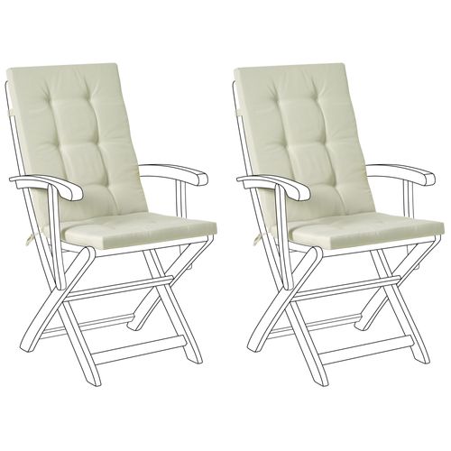 Lot De 2 Coussins De Jardin Maui Premium Vert Clair