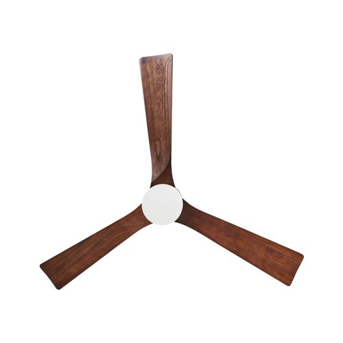 Ventilateur De Plafond Avec Lampe Aruwimi Avec Télécommande LED Laiton