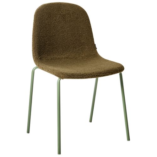 Lot De 2 Chaises De Conférence Loma Bouclé Vert
