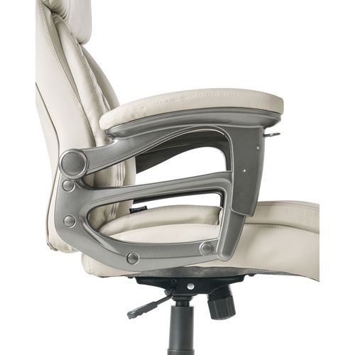 Fauteuil De Bureau Gallant Cuir Pu Beige