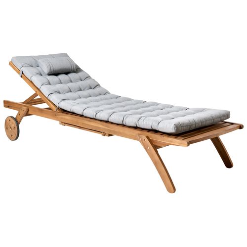 Transat Avec Coussin Cesana Premium Acacia Mélange De Gris